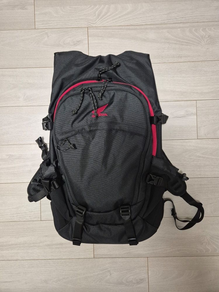 MUSINSA | Honda Motorcycle Original Wing logo Backpack Black