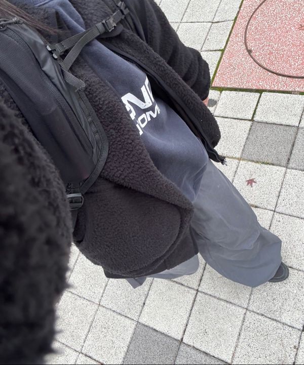 MUSINSA公式 | COYSEIO ROUND COLLAR FLEECE JACKET BLACK