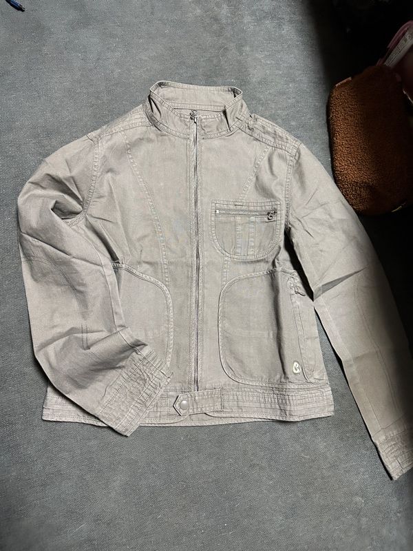 MUSINSA公式 | COYSEIO BINDING COTTON JACKET PURPLE GREY
