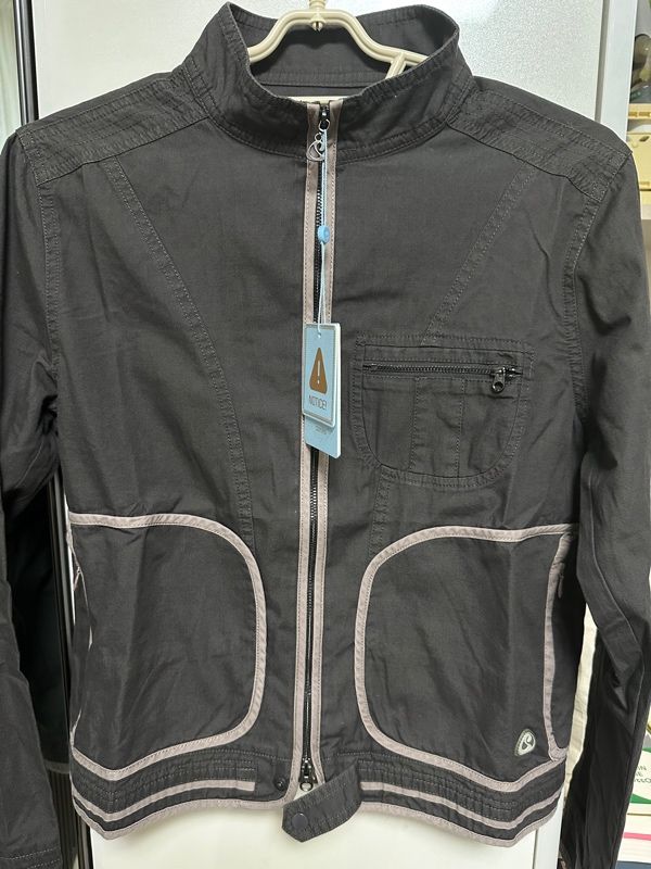 MUSINSA公式 | COYSEIO BINDING COTTON JACKET PURPLE GREY