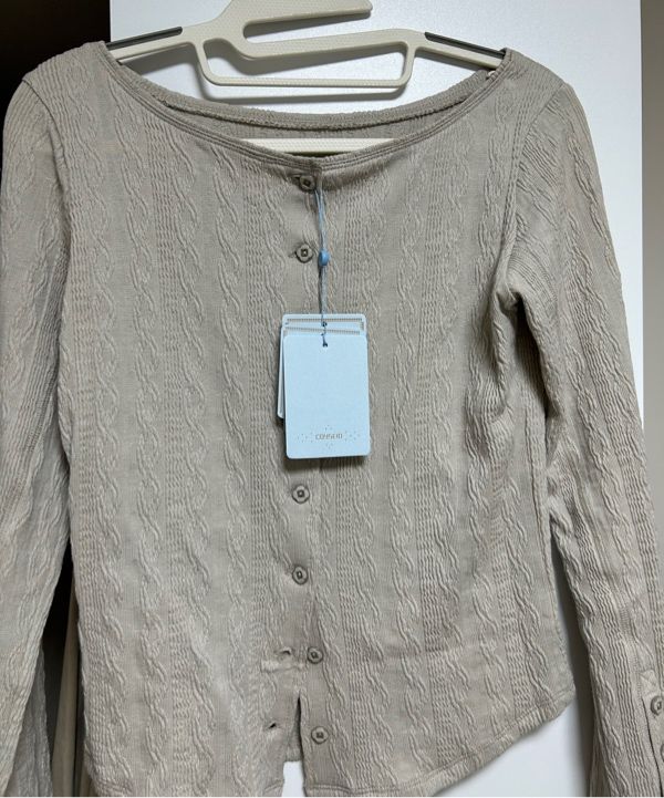 トップス coyseio 2WAY LONGSLEEVES SAND Coyseio 2Way Longsleeves - Sand | International Store