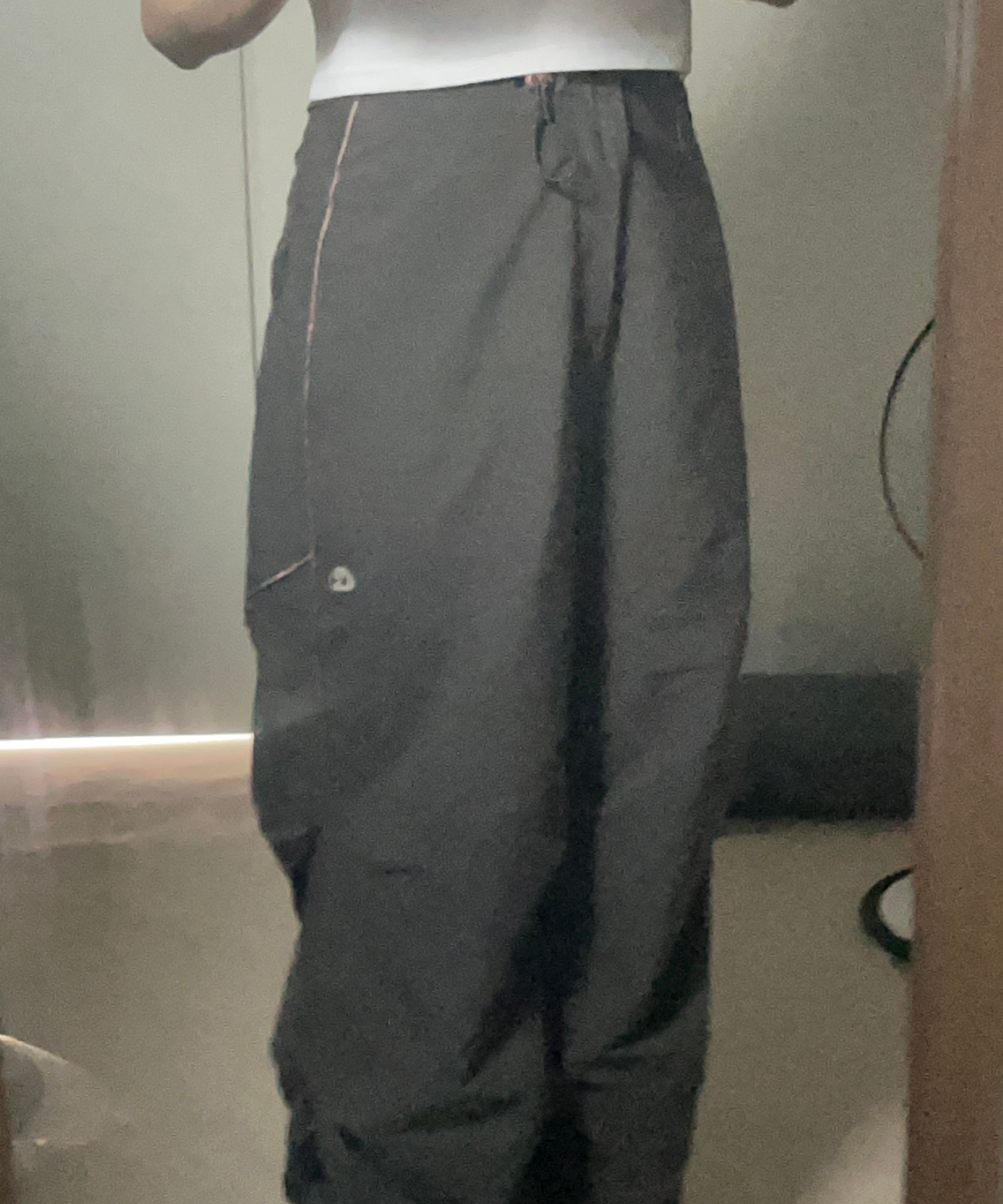 MUSINSA | COYSEIO STRAP LINE PANTS GREY