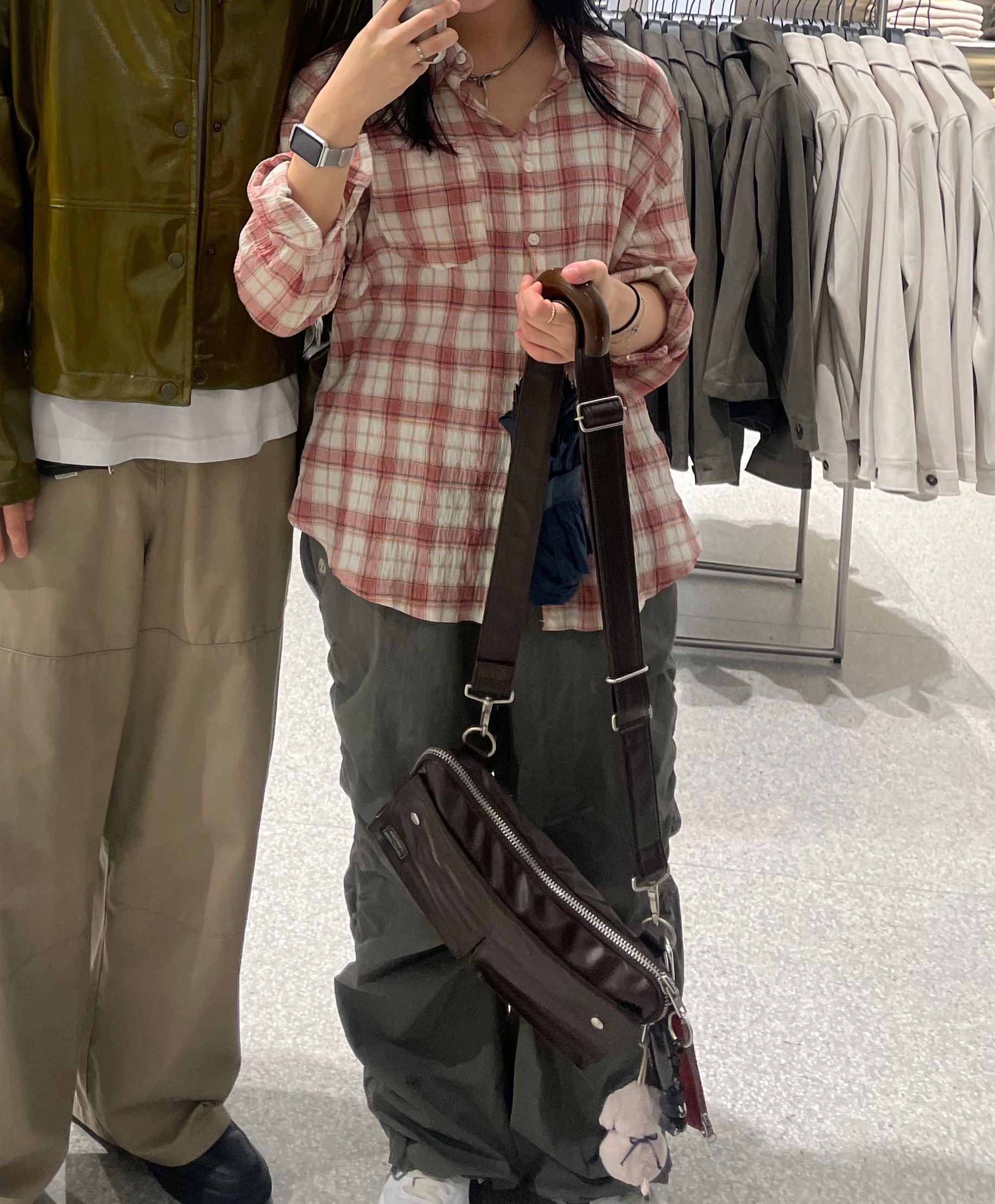 MUSINSA公式 | COYSEIO PUCKERING PANTS GREY