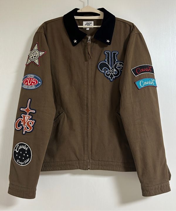 コート CAVISH WASHED PATCHWORK JACKET BLACKCV2EFUB931A MUSINSA | CAVISH WASHED PATCHWORK JACKET BLACK(CV2EFUB931A)