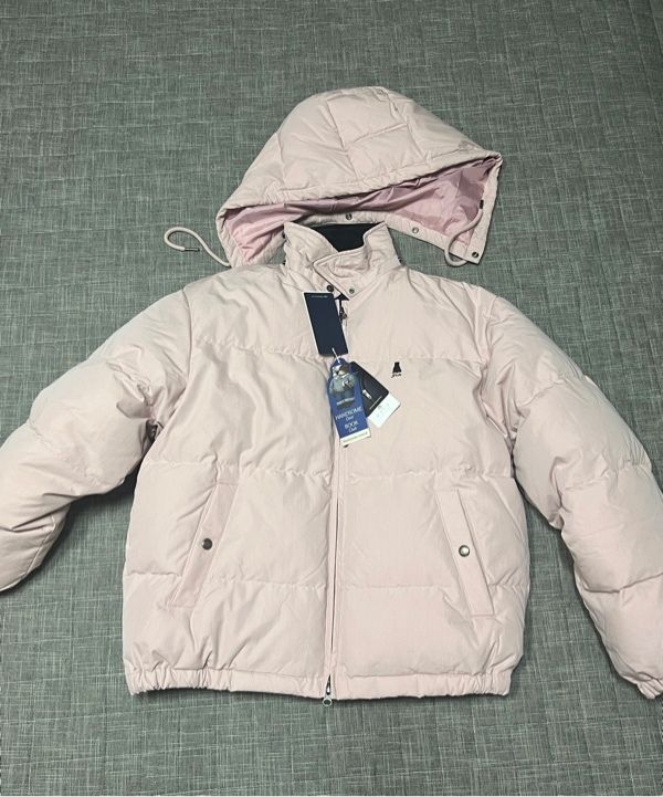 韓国大人気 【YALE】 Detachable hood short puffer jacket MUSINSA | YALE Detachable Hood Short Puffer Jacket_Pink