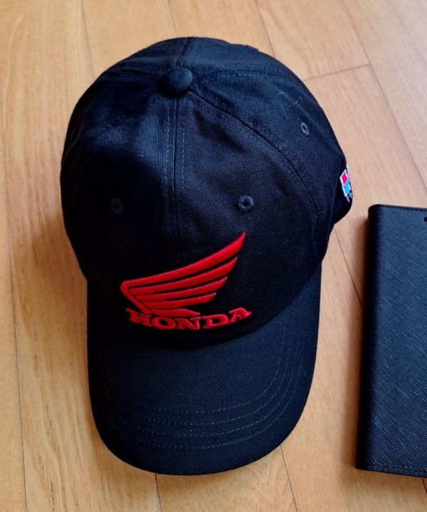 MUSINSA | Honda Motorcycle Honda Wing logo basic Cap Black