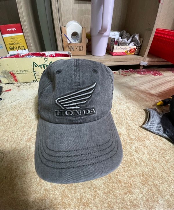 ◆HONDA MOTORCYCLE◆ Honda Wing logo Pigment Cap Black MUSINSA | Honda Motorcycle Honda Wing logo Pigment Cap Black