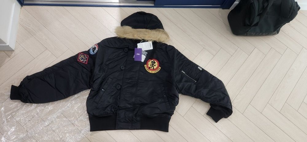 MUSINSA公式 | TIMCOMIX パッチド MA-1 フードパーカー デッキ