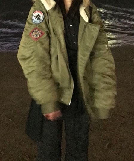 MUSINSA公式 | TIMCOMIX パッチド MA-1 フードパーカー デッキ