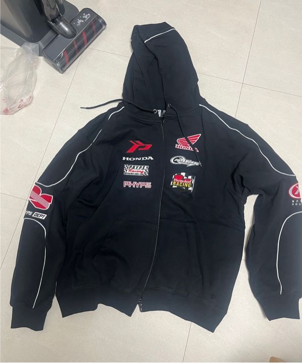 トップス Honda Multi Graphic Patch Hoodie Zip-up MUSINSA | Honda Motorcycle Honda Multi Graphic Patch Hoodie