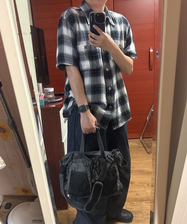 ★thisisneverthat★Overdyed Shoulder Bag★大人気★ さらに100円引き◇thisisneverthat◇Overdyed Shoulder Bag