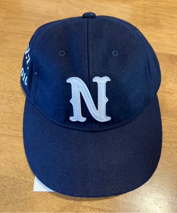 MUSINSA | thisisneverthat® N Felt Applique Cap Navy