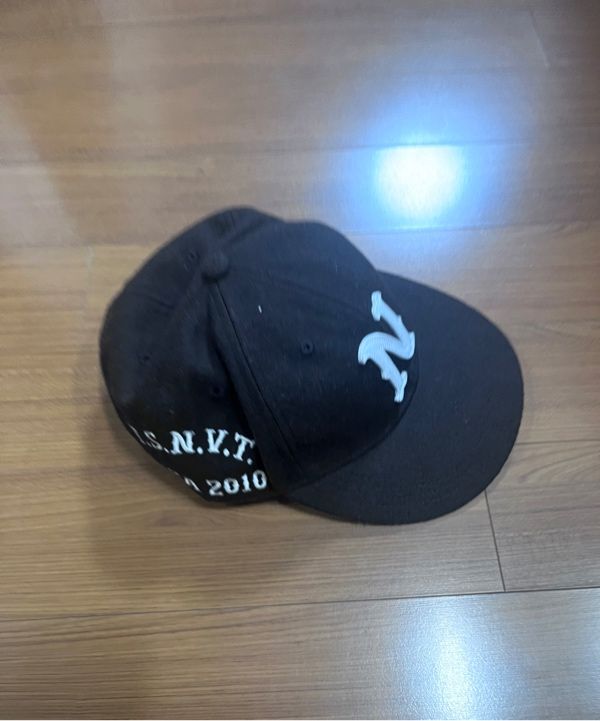 MUSINSA | thisisneverthat® N Felt Applique Cap Navy