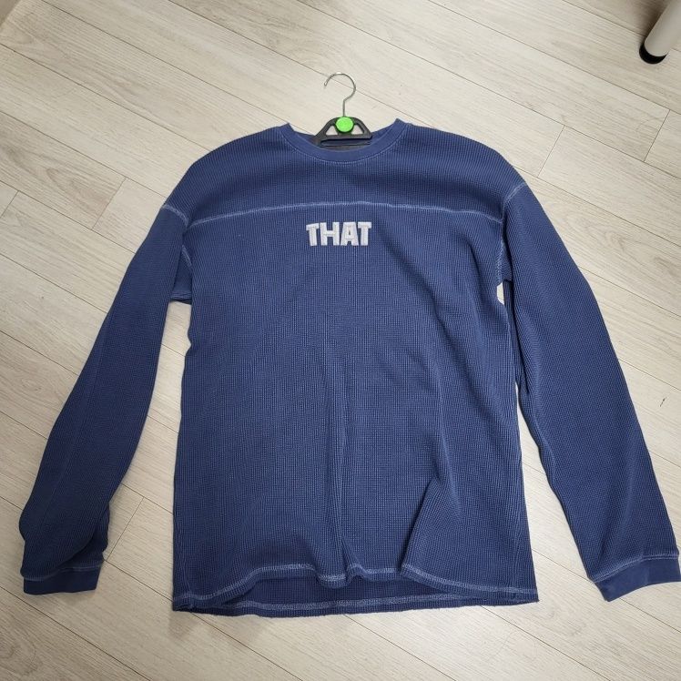 【THISISNEVERTHAT】THAT Waffle L/S Tee Warm Blue MUSINSA | thisisneverthat® THAT Waffle L/S Tee Warm Blue