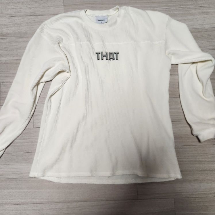 【THISISNEVERTHAT】THAT Waffle L/S Tee Charcoal Waffle L/S Tee - thisisneverthat®