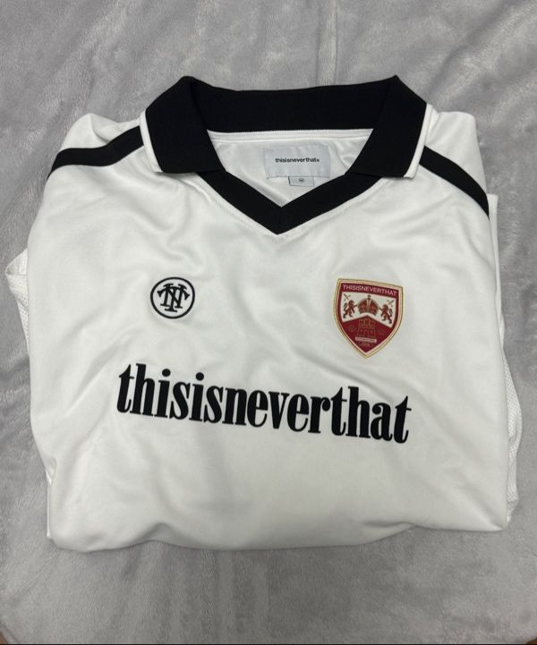 MUSINSA公式 | thisisneverthat Soccer Jersey White