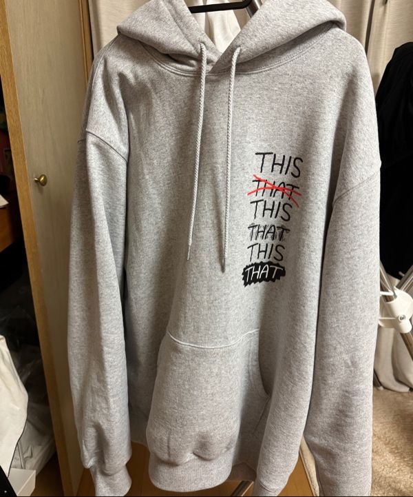 MUSINSA | thisisneverthat® THISTHAT Skate Hoodie Heather Grey