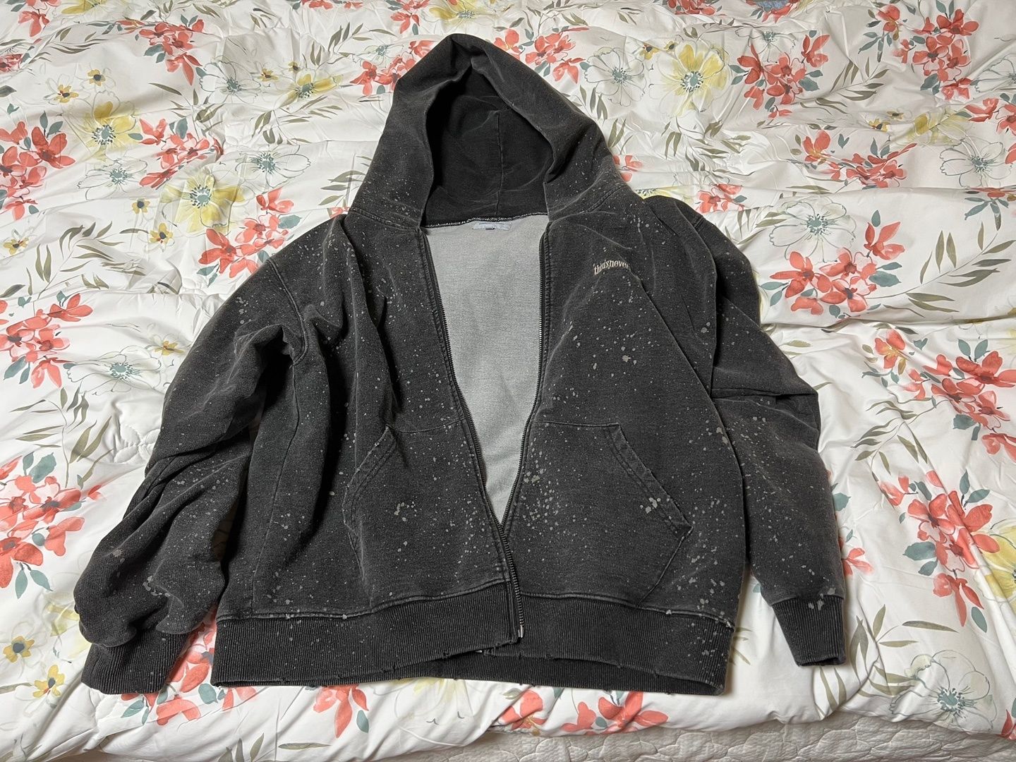 【ディスイズネバーザット】Indigo Dyed ジップアップパーカー Indigo Dyed Zip Up Hoodie - thisisneverthat®