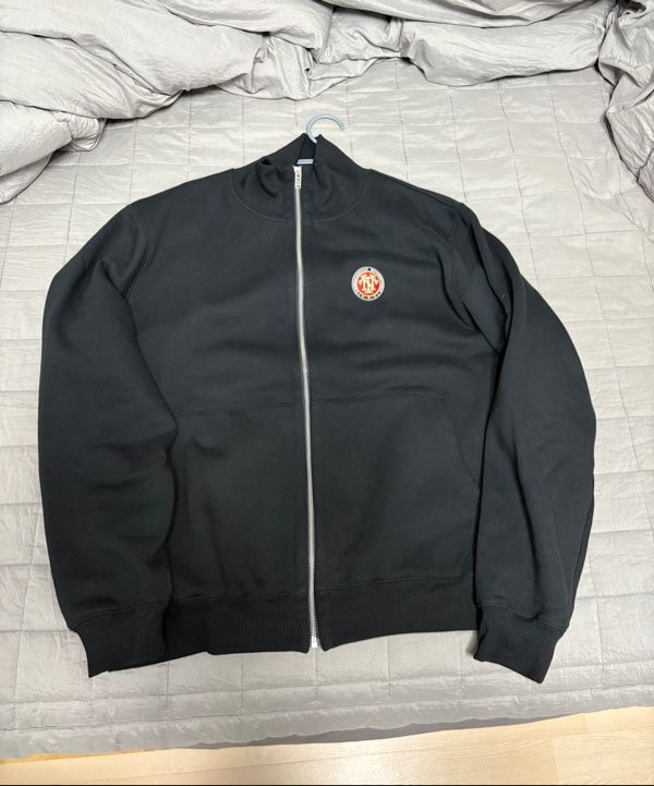 MUSINSA公式 | thisisneverthat Sweat Track Jacket Black