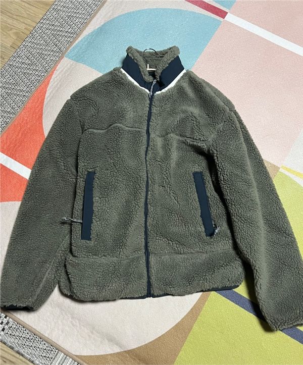 MUSINSA公式 | thisisneverthat T Sherpa Fleece Jacket Grey