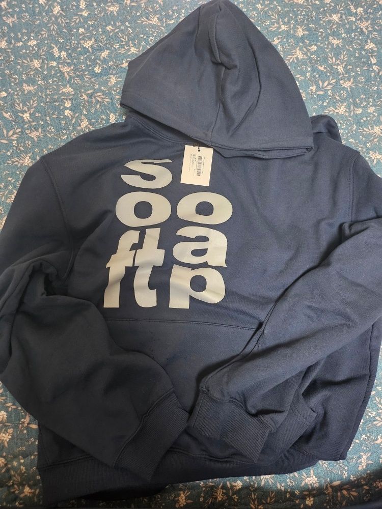 MUSINSA | THE COLDEST MOMENT TCM soft soap hoodie (navy)