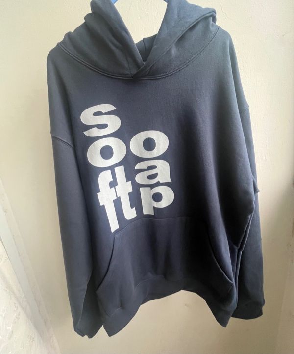 MUSINSA | THE COLDEST MOMENT TCM soft soap hoodie (navy)