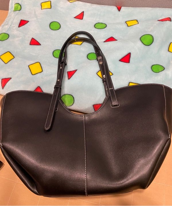 ★OSTKAKA★ Fiore Shopper Bag Canvas Black MUSINSA | OSTKAKA Fiore Shopper Bag Black