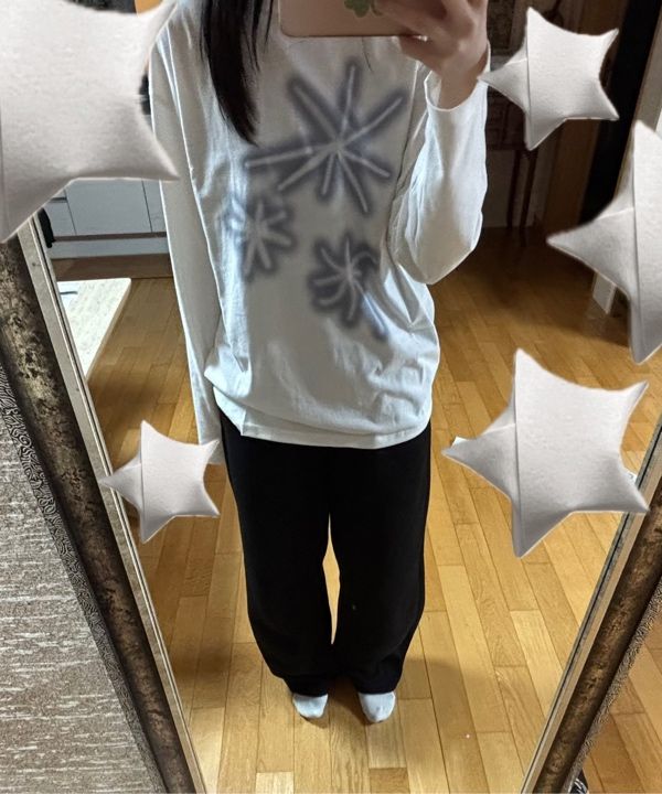 MUSINSA | THE COLDEST MOMENT TCM shine long sleeve (white/ivory)