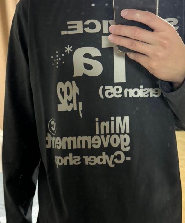◆THE COLDEST MOMENT◆ TCM beta service long sleeve charcoal MUSINSA | THE COLDEST MOMENT TCM beta service long sleeve
