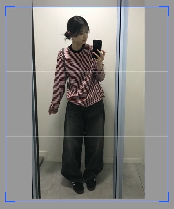 MUSINSA公式 | THE COLDEST MOMENT TCM mini logo stripe long