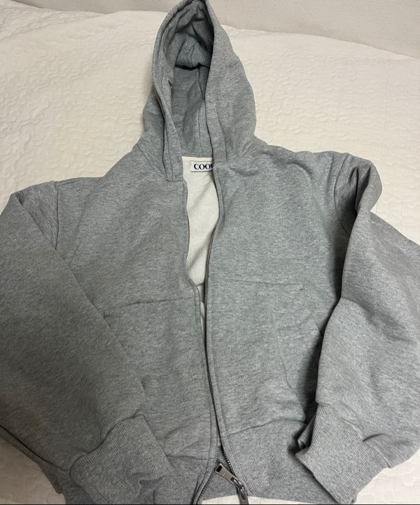 【COOR】Minimal Cotton Hooded Zip Jumper Melange Grey MUSINSA | COOR Minimal Cotton Hooded Zip Jumper (Melange Grey)