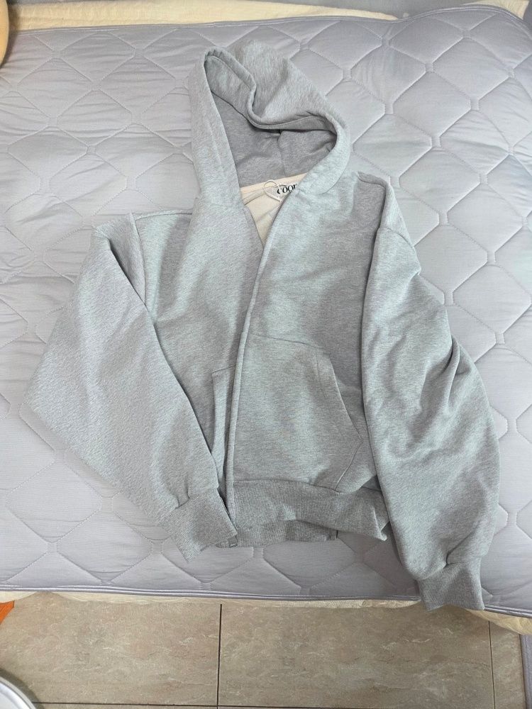 【COOR】Minimal Cotton Hooded Zip Jumper Melange Grey MUSINSA | COOR Minimal Cotton Hooded Zip Jumper (Melange Grey)