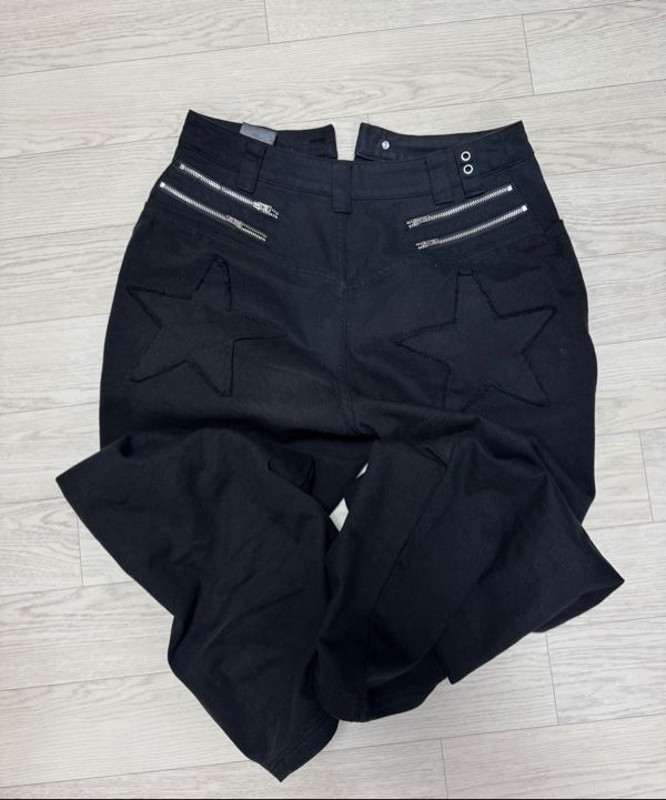 パンツ THE COLDEST MOMENT TCM star pocket pants black MUSINSA | THE COLDEST MOMENT TCM star pocket pants (black)