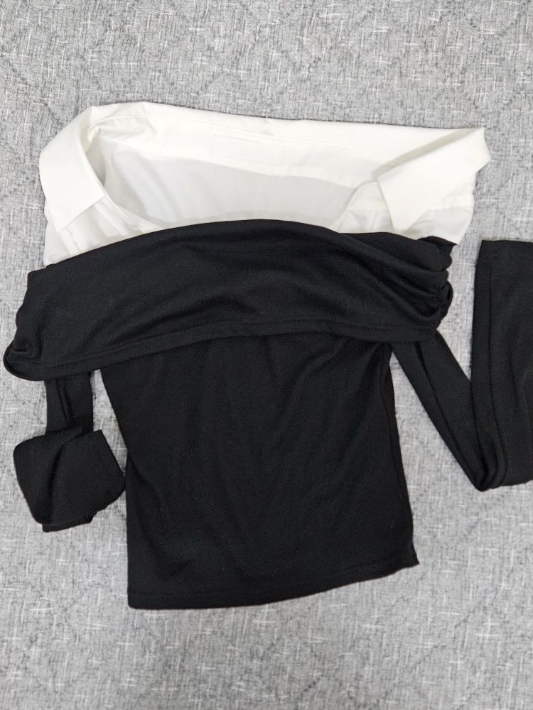 MUSINSA | NOT YOUR ROSE Lily Top (Black)
