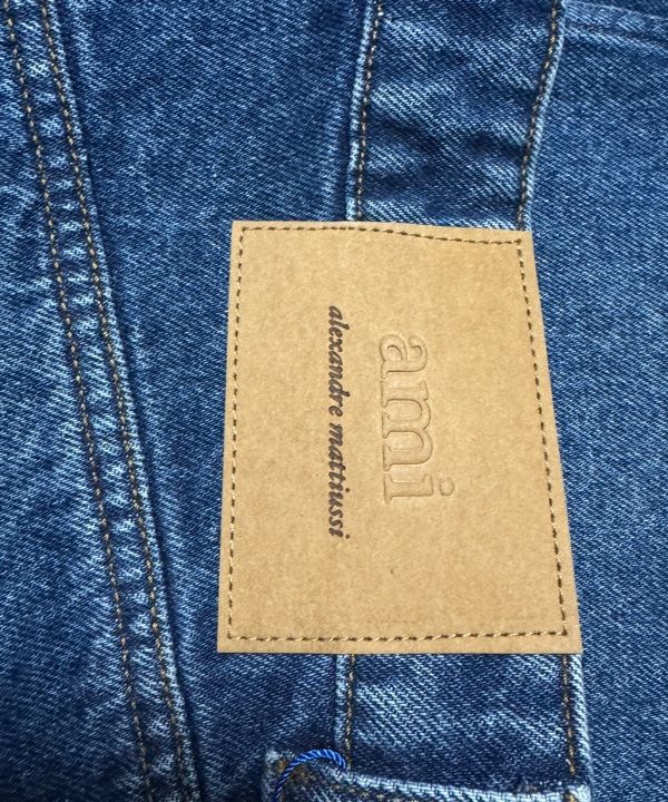 ★AMI PARIS★ Large fit denim pants blue FTR450DE0031480 FTR MUSINSA | AMI Large Fit Denim Pants - Blue / FTR450DE0031480