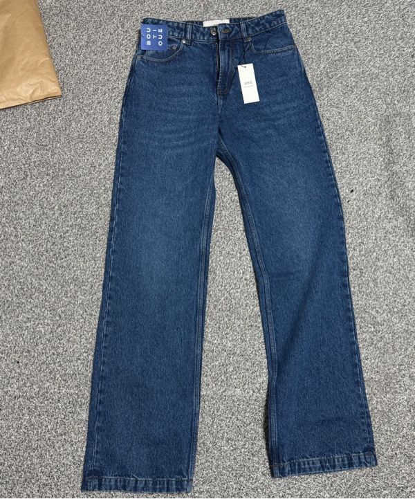 ★AMI PARIS★ Large fit denim pants blue FTR450DE0031480 FTR AMI PARIS - USED BLUE LARGE FIT JEANS – LE LABO STORE