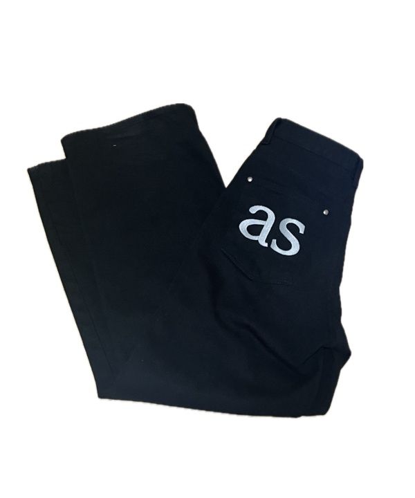 ason アズオン SMOG WIDE PANTS S as