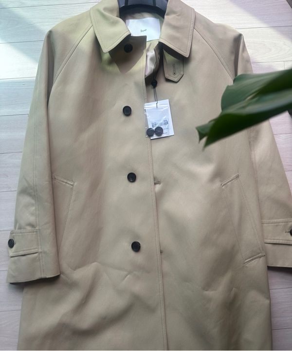 MUSINSA | DUNST FOR WOMEN UNISEX HALF MAC COAT CLASSIC