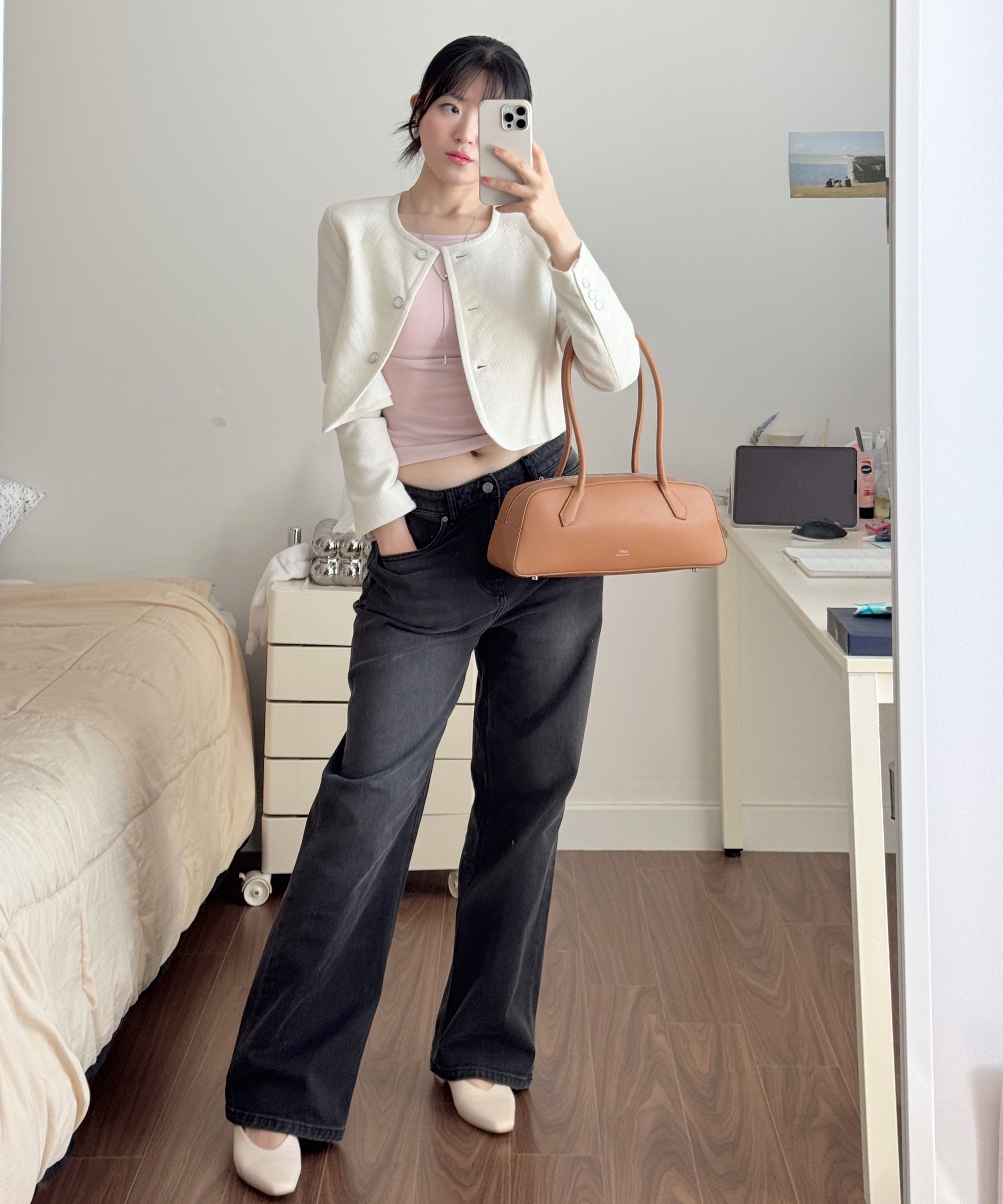 MUSINSA | DUNST FOR WOMEN BAGUETTE SHOULDER BAG