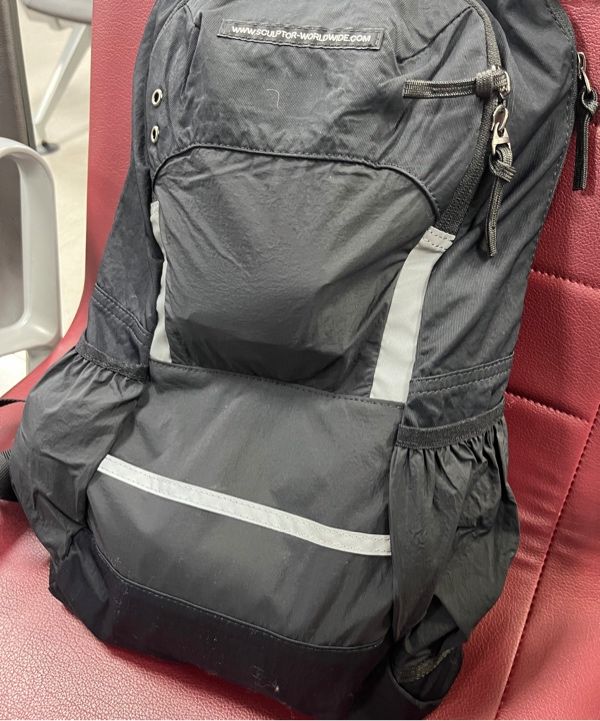 MUSINSA公式 | SCULPTOR Geek Slouchy Backpack Gray
