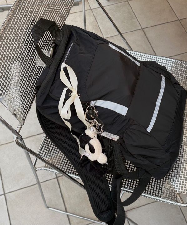 MUSINSA公式 | SCULPTOR Geek Slouchy Backpack Gray