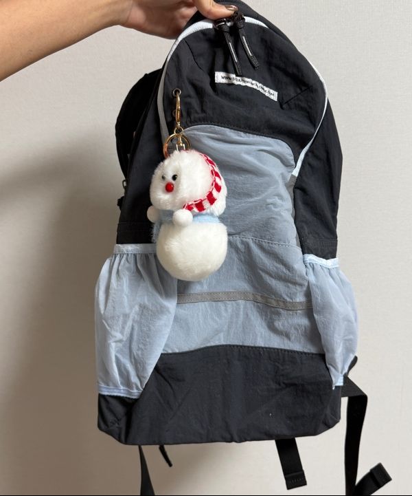 MUSINSA公式 | SCULPTOR Geek Slouchy Backpack Gray