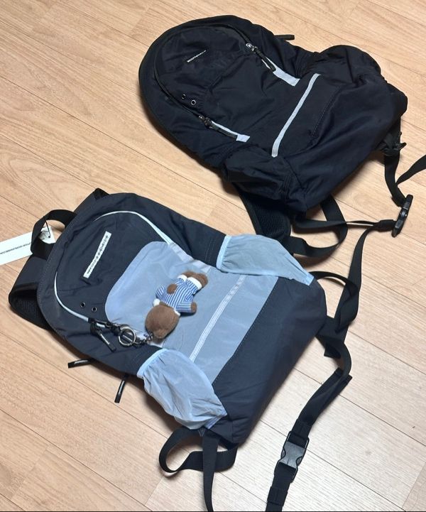 MUSINSA公式 | SCULPTOR Geek Slouchy Backpack Gray