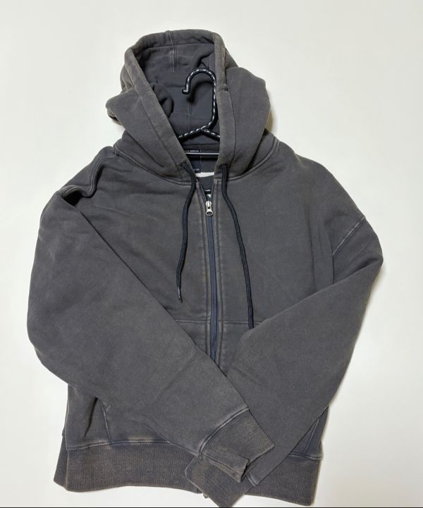 Bad Seed Washed Hoodie Zip Up　SCULPTOR Bad Seed Washed Hoodie Zip-Up Charcoal – Sculptor