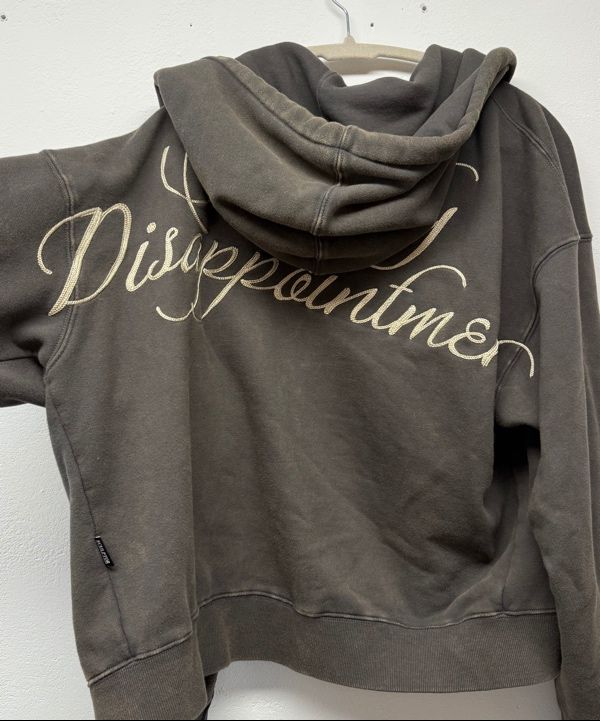 MUSINSA | SCULPTOR Bad Seed Washed Hoodie Zip-Up Charcoal