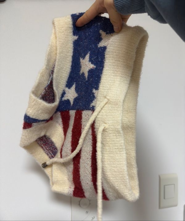 MUSINSA | SCULPTOR Boucle Micro Shorts Flag