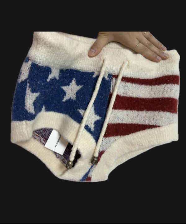 SCULPTOR Boucle Micro Shorts Flag ショーパン MUSINSA | SCULPTOR Boucle Micro Shorts Flag