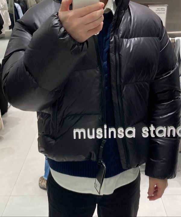 MUSINSA | MUSINSA STANDARD Daily puffer short padded jacket