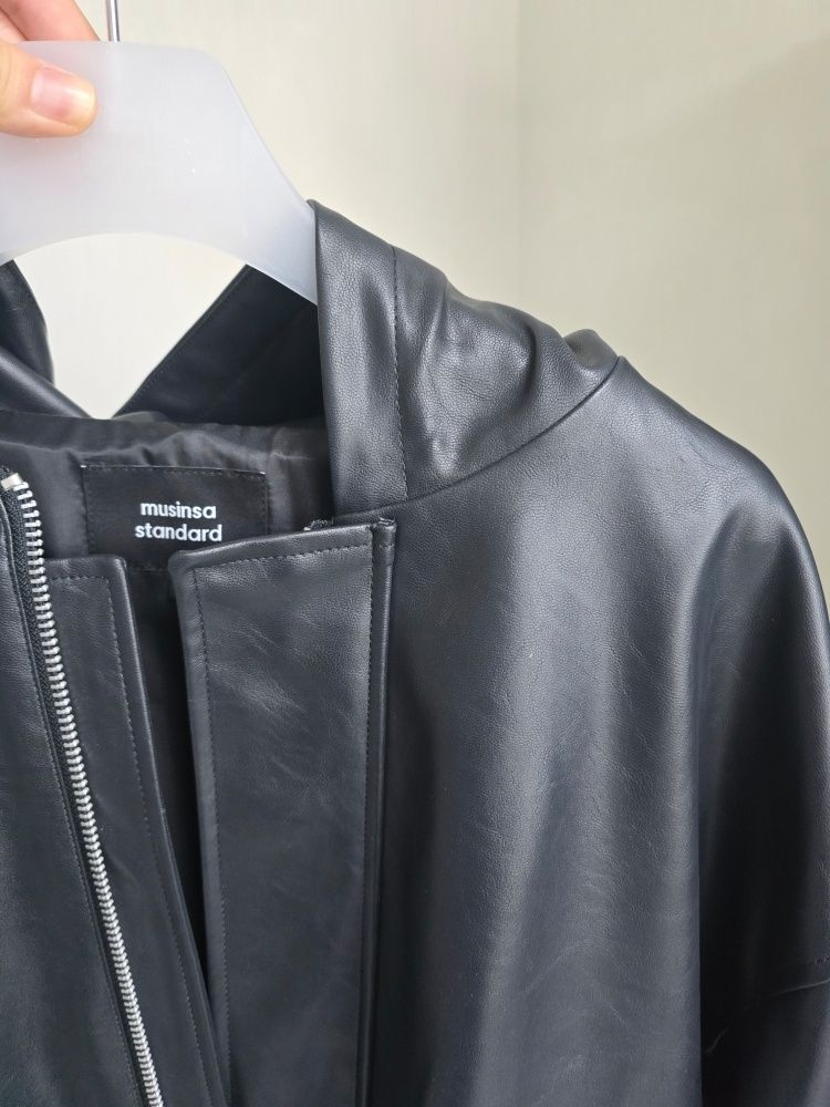 MUSINSA公式 | MUSINSA STANDARD シンセティックレザーオーバーサイズ