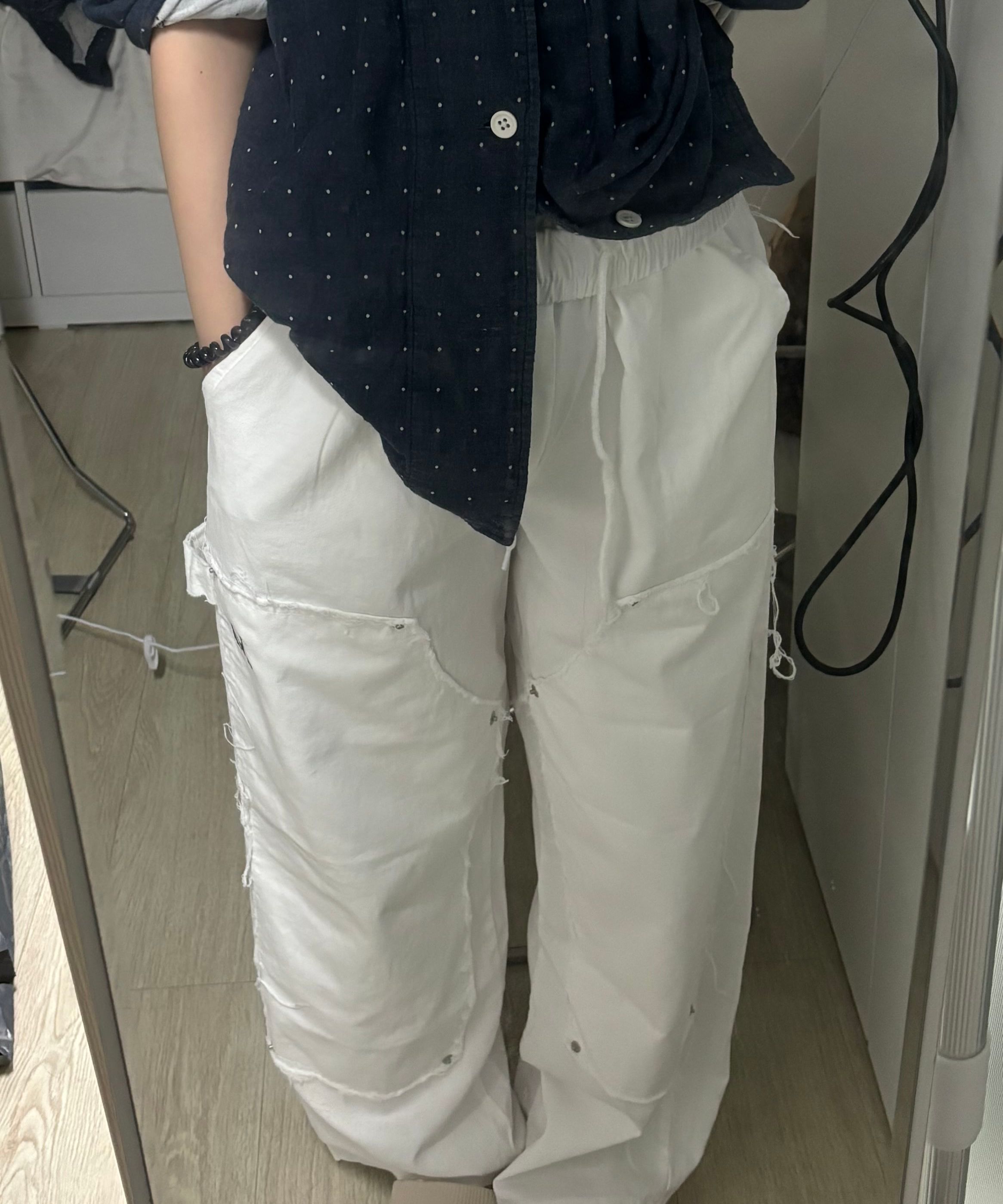 【MUCENT】DoubleKnee Damage Painter Washing Pants MUSINSA | MUCENT Double Knee Damage Detail Painter Washing